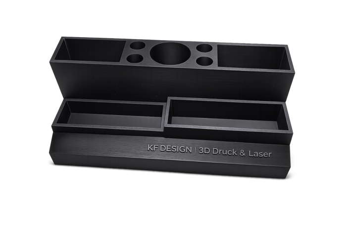 Individueller Organizer aus dem 3D Druck Individueller 3D Druck Organizer mit Ablagefächern